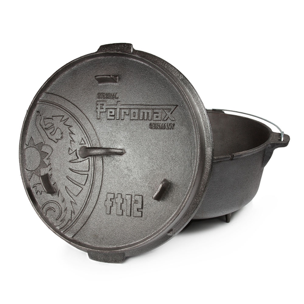 Petromax Dutch Oven FT12 Zwart FT12 koken online bestellen bij Kathmandu Outdoor & Travel