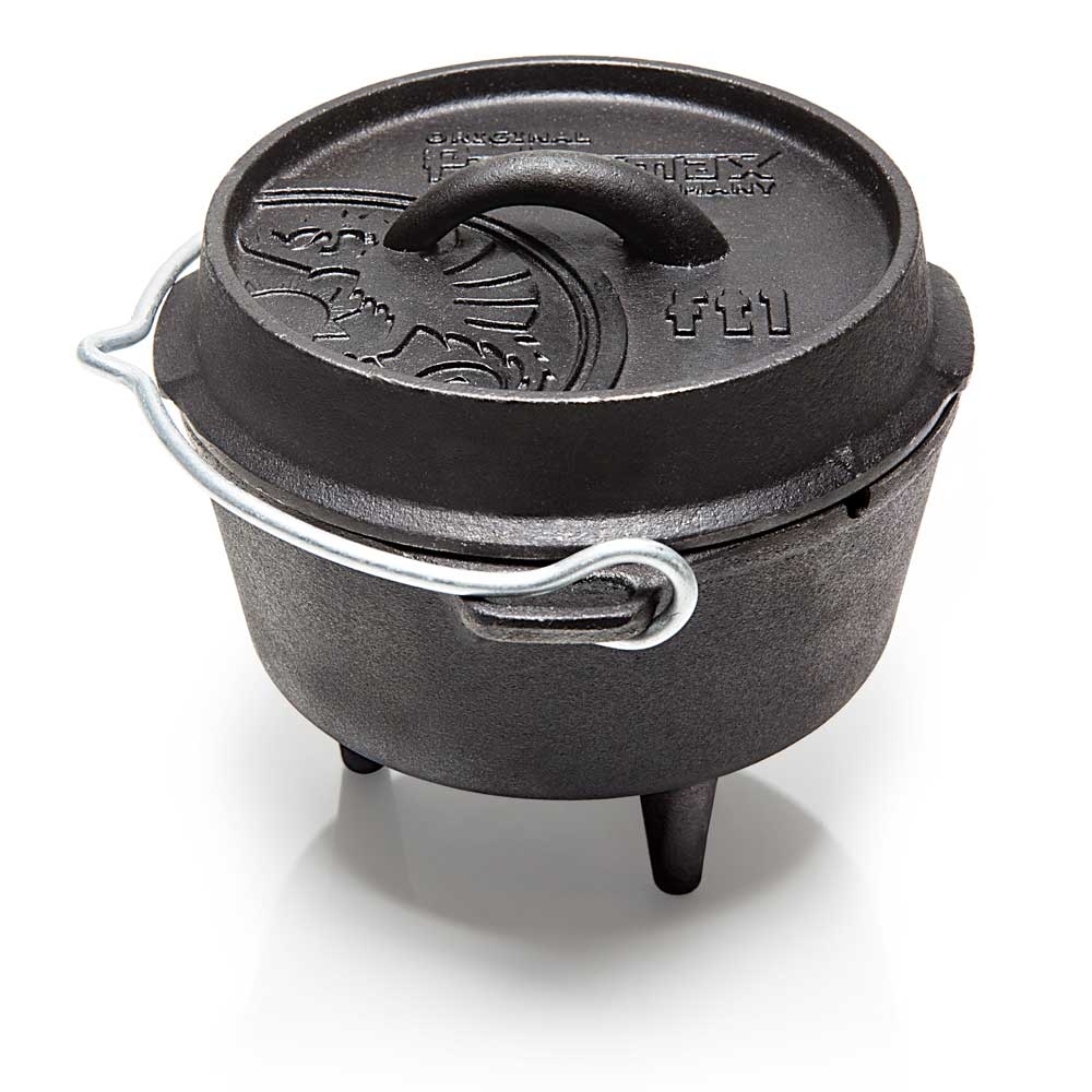 Petromax Petromax Dutch Oven FT1 FT1 koken Petromax Dutch Oven FT1 Zwart FT1 koken online bestellen bij Kathmandu Outdoor & Travel