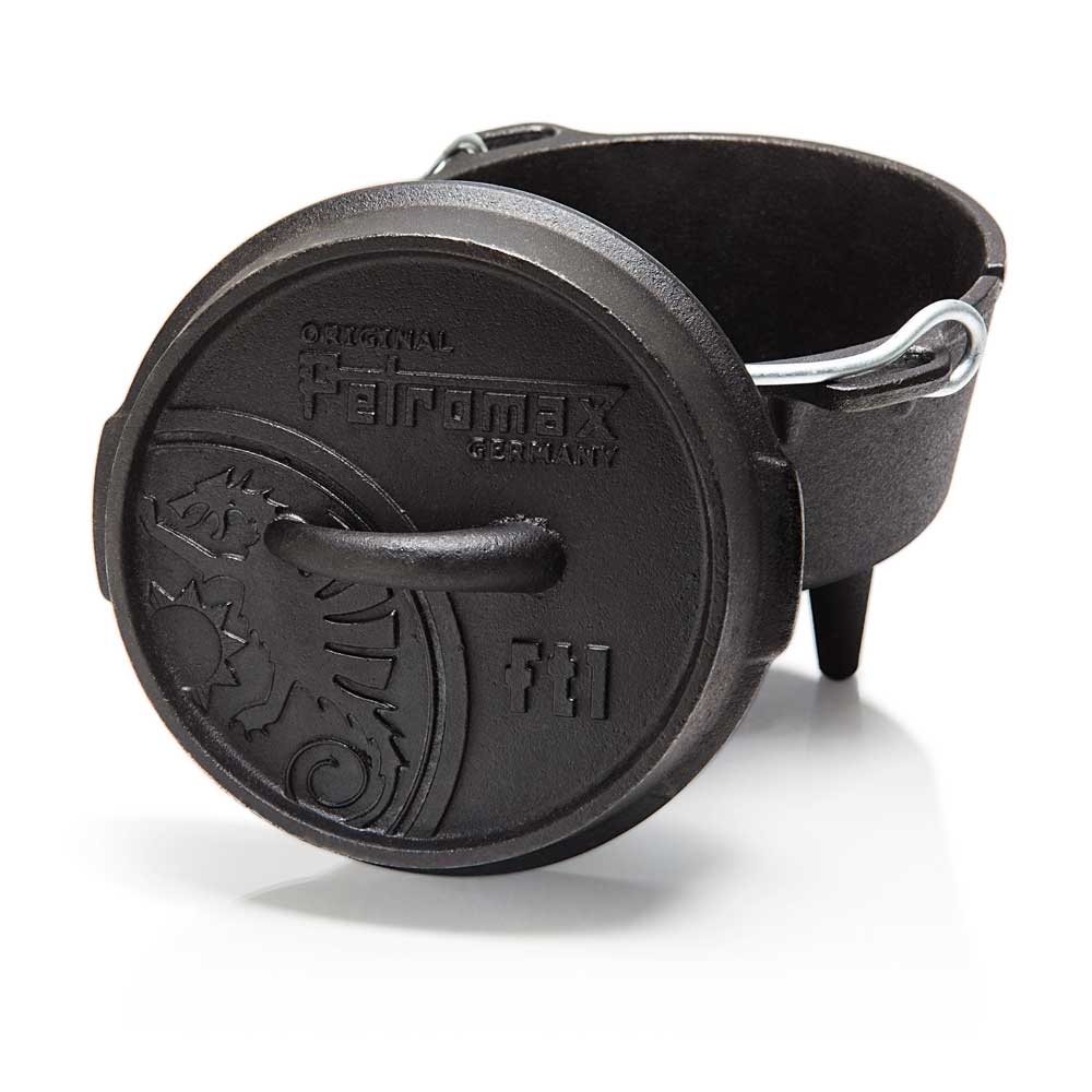 Petromax Petromax Dutch Oven FT1 FT1 koken Petromax Dutch Oven FT1 Zwart FT1 koken online bestellen bij Kathmandu Outdoor & Travel