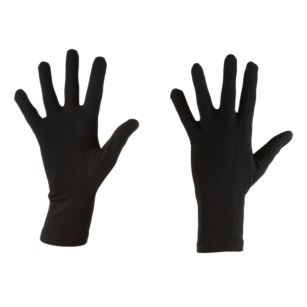 Icebreaker Oasis Glove Liner Black M207-0011 kleding accessoires online bestellen bij Kathmandu Outdoor & Travel