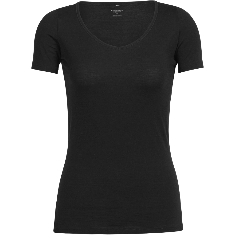 Icebreaker Icebreaker Siren Short Sleeve Sweetheart Women's 103062-IB001 onderkleding/thermokleding Icebreaker Siren Short Sleeve Sweetheart Women's Black 103062-IB001 onderkleding/thermokleding online bestellen bij Kathmandu Outdoor & Travel