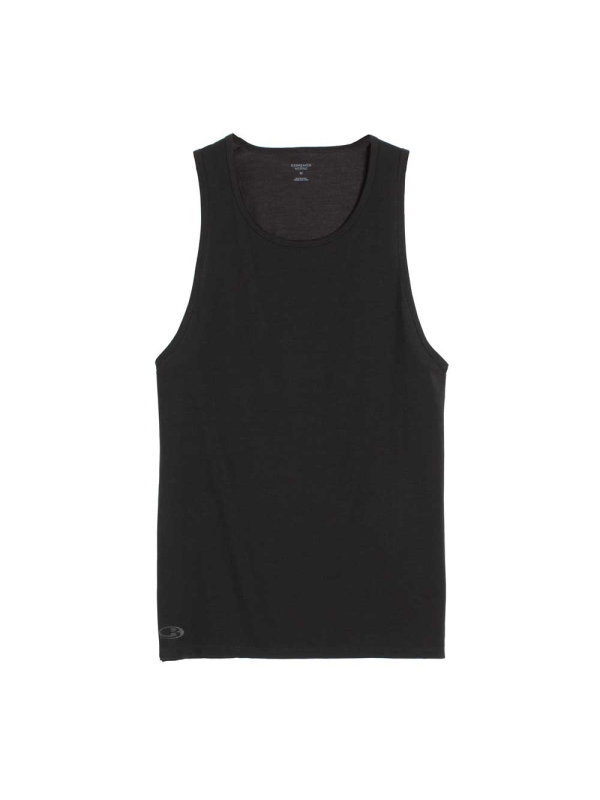 Icebreaker  Anatomica Tank Black/monsoon