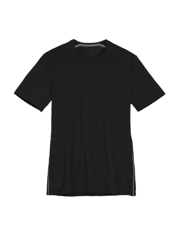 Icebreaker  Anatomica Short Sleeve Crewe Black