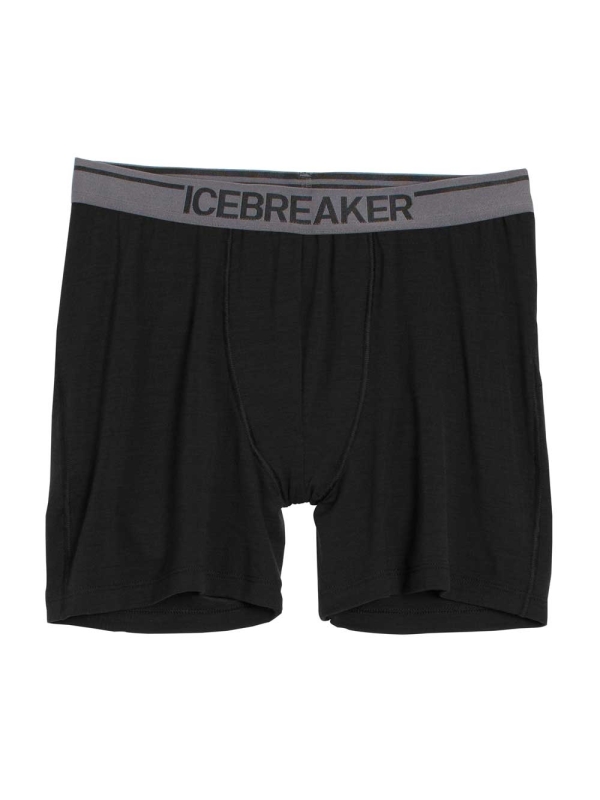 Icebreaker  Anatomica Boxers Black