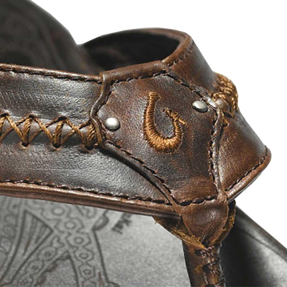 Olukai Mea Ola Dark Java / Dark Java 10138-4848 slippers online bestellen bij Kathmandu Outdoor & Travel