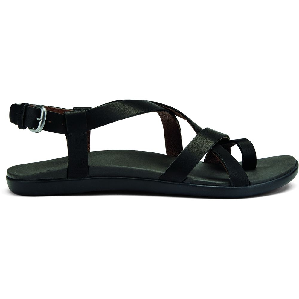Olukai Olukai Upena women's 20288-4040 sandalen Olukai Upena women's Black / Black 20288-4040 sandalen online bestellen bij Kathmandu Outdoor & Travel