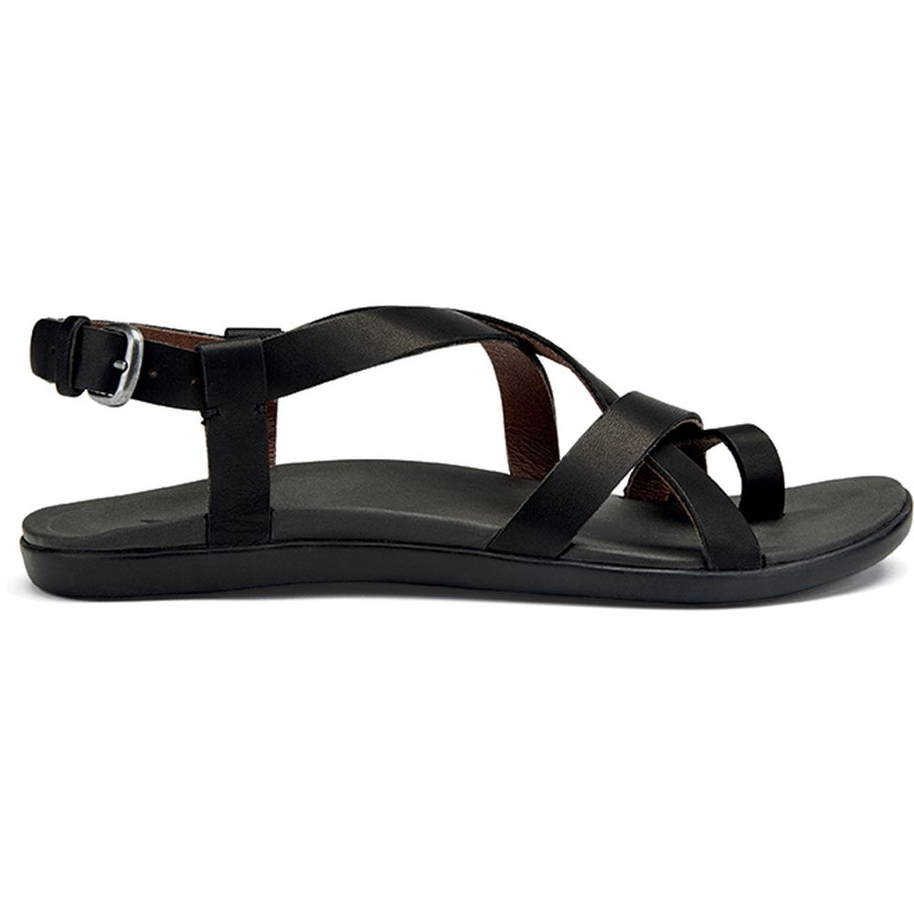 Olukai Olukai Upena women's 20288-4040 sandalen Olukai Upena women's Black / Black 20288-4040 sandalen online bestellen bij Kathmandu Outdoor & Travel