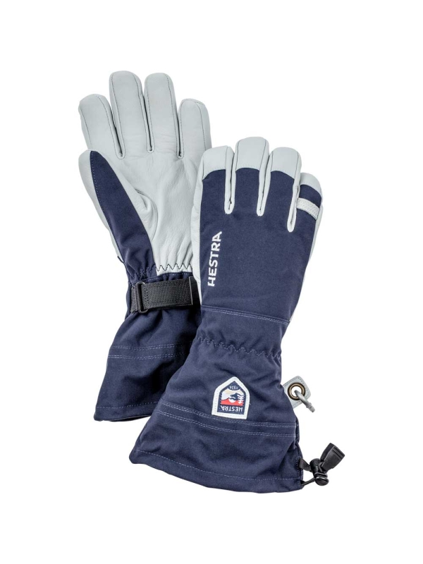 Hestra Army Leather Heli Ski glove Navy / Off White Hestra Army Leather Heli Ski glove Navy / Off White