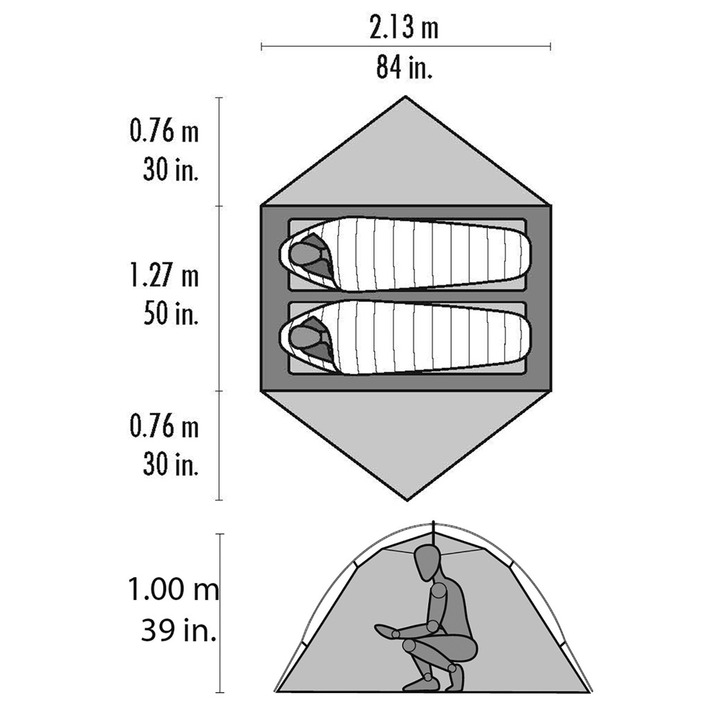 Msr Msr Hubba Hubba NX 06204 tenten Msr Hubba Hubba NX Green 06204 tenten online bestellen bij Kathmandu Outdoor & Travel