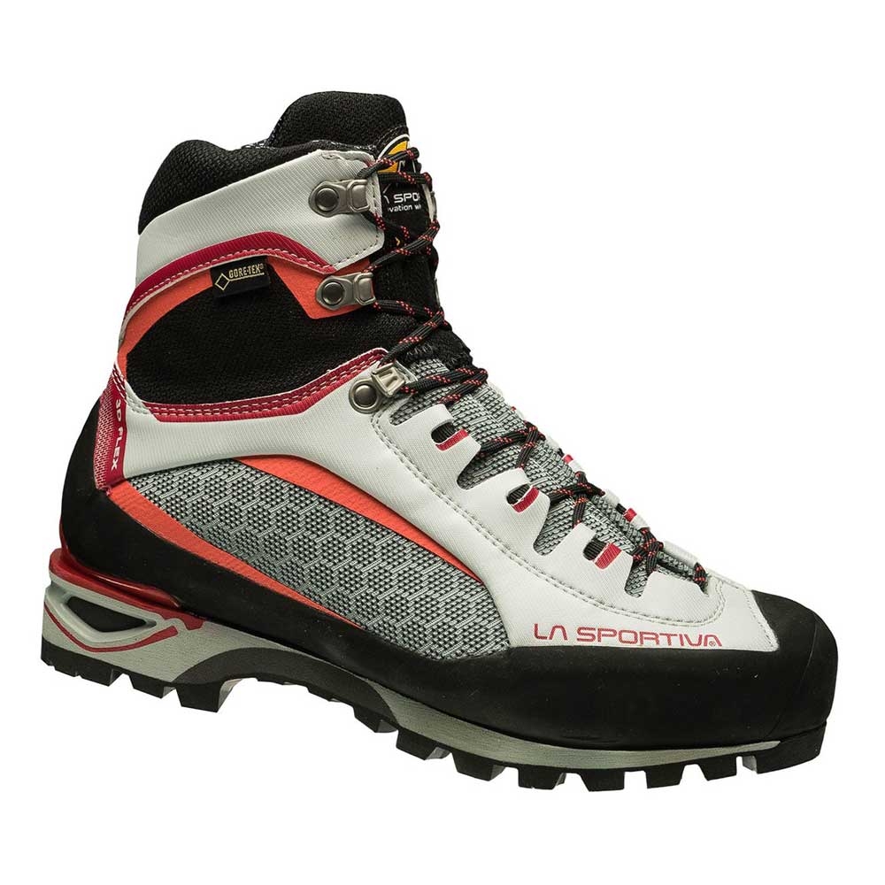 La Sportiva La Sportiva Trango Tower GTX Women's 21B902303 wandelschoenen dames La Sportiva Trango Tower GTX Women's Light Grey / Berry 21B902303 wandelschoenen dames online bestellen bij Kathmandu Outdoor & Travel