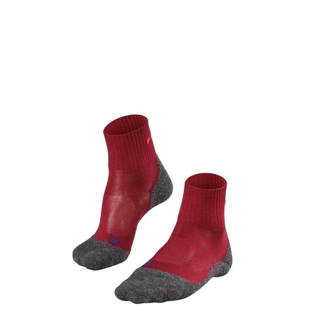 Falke Falke TK2 Explore Short Cool Women's 16155-8830 sokken Falke TK2 Explore Short Cool Women's Ruby 16155-8830 sokken online bestellen bij Kathmandu Outdoor & Travel