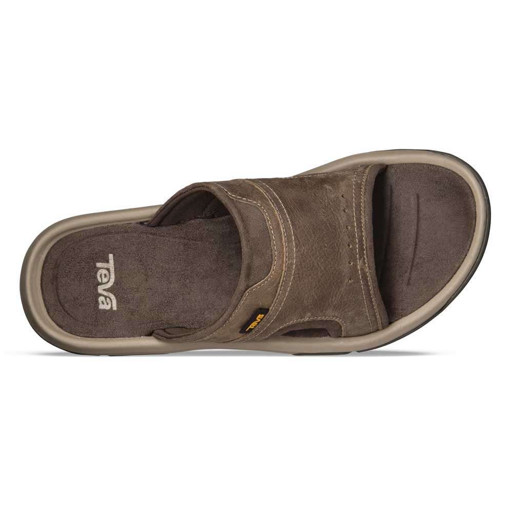 Teva Teva Langdon Slide 1015150-WAL slippers Teva Langdon Slide Walnut 1015150-WAL slippers online bestellen bij Kathmandu Outdoor & Travel