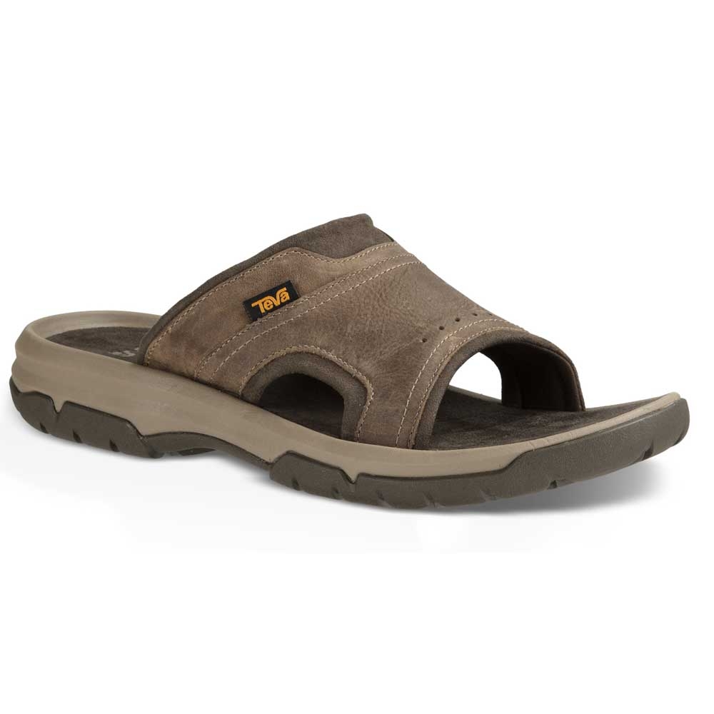 Teva Teva Langdon Slide 1015150-WAL slippers Teva Langdon Slide Walnut 1015150-WAL slippers online bestellen bij Kathmandu Outdoor & Travel