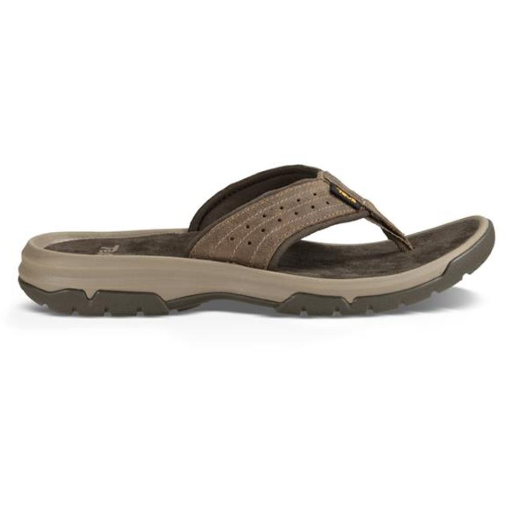 Teva Teva Langdon Flip 1015151-WAL slippers Teva Langdon Flip Walnut 1015151-WAL slippers online bestellen bij Kathmandu Outdoor & Travel