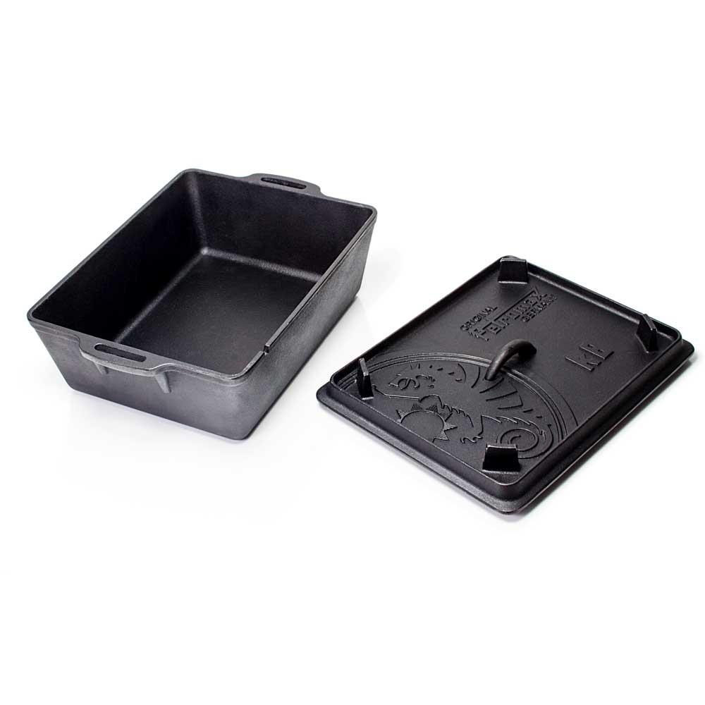 Petromax Petromax Loaf Pan 5,5L K8 koken Petromax Loaf Pan 5,5L Zwart K8 koken online bestellen bij Kathmandu Outdoor & Travel