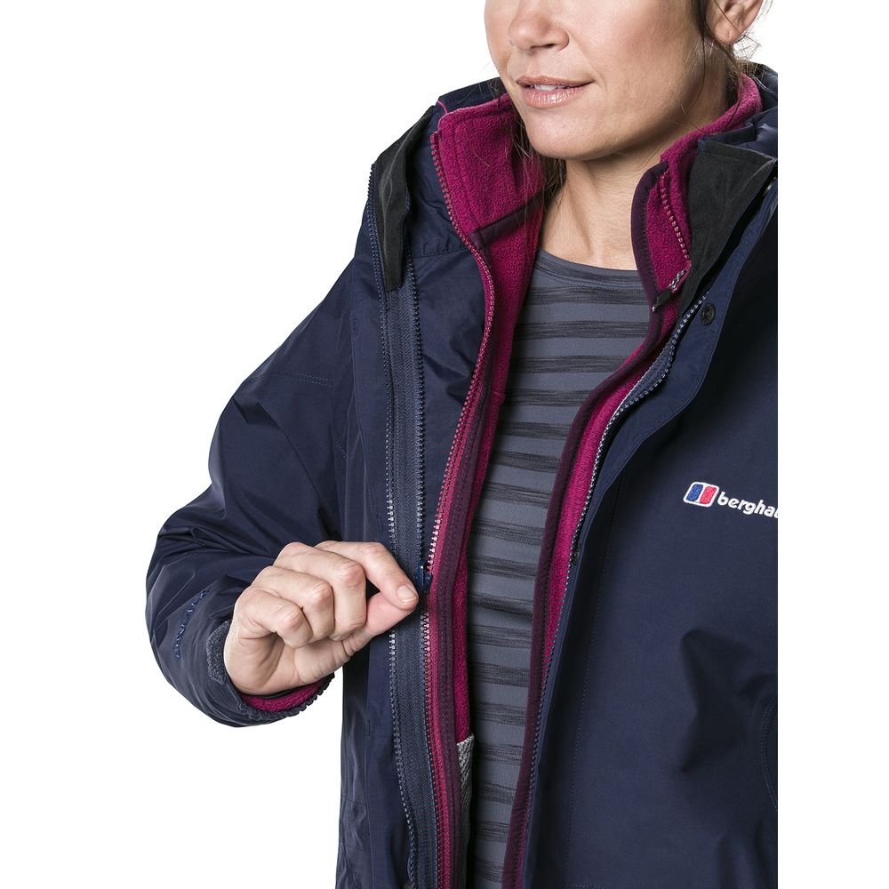 Berghaus Berghaus Glissade InterActive Jacket Women's 21037-R14 jassen Berghaus Glissade InterActive Jacket Women's Dusk Blue 21037-R14 jassen online bestellen bij Kathmandu Outdoor & Travel