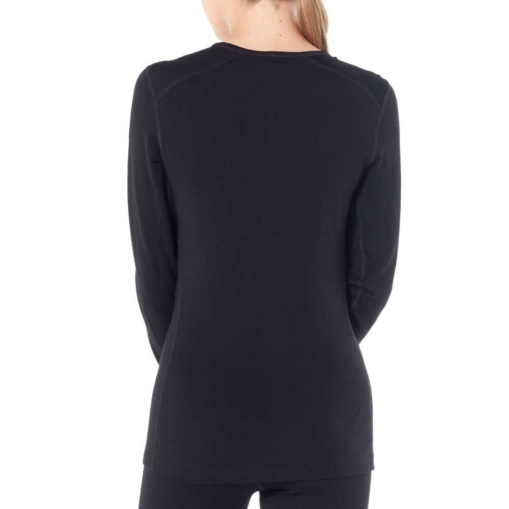 Icebreaker Icebreaker 260 Tech Long Sleeve Crewe Women's 104387-0011 onderkleding/thermokleding Icebreaker 260 Tech Long Sleeve Crewe Women's Black 104387-0011 onderkleding/thermokleding online bestellen bij Kathmandu Outdoor & Travel