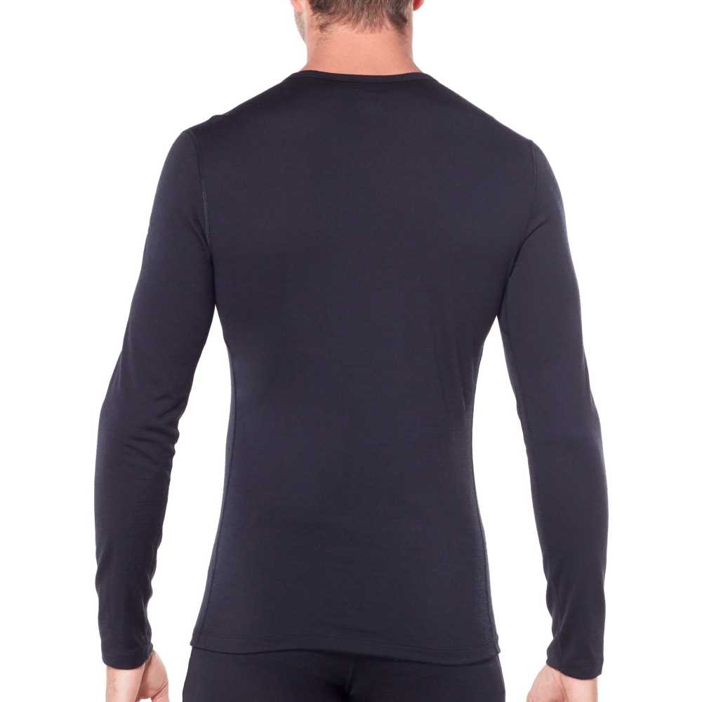 Icebreaker Icebreaker 200 Oasis Long Sleeve Crewe 104365-0011 onderkleding/thermokleding Icebreaker 200 Oasis Long Sleeve Crewe Black 104365-0011 onderkleding/thermokleding online bestellen bij Kathmandu Outdoor & Travel