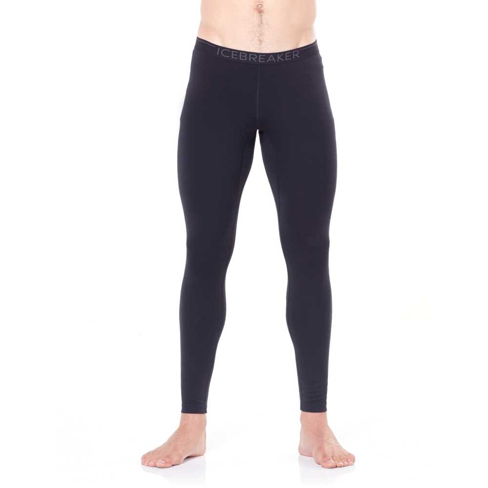 Icebreaker 200 Oasis Leggings Black 104369-0011 onderkleding/thermokleding online bestellen bij Kathmandu Outdoor & Travel