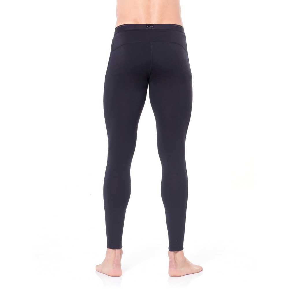 Icebreaker 200 Oasis Leggings Black 104369-0011 onderkleding/thermokleding online bestellen bij Kathmandu Outdoor & Travel