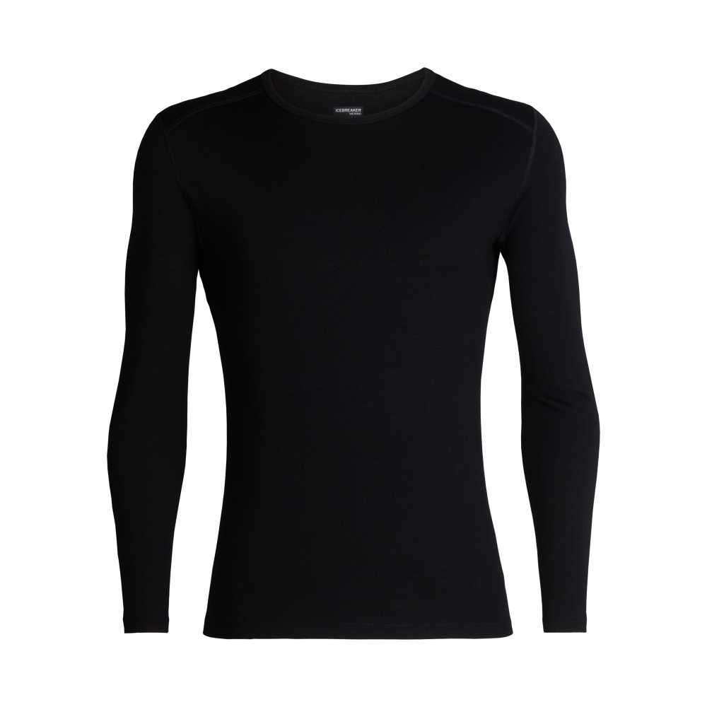 Icebreaker Icebreaker 260 Tech Long Sleeve Crewe 104371-0011 onderkleding/thermokleding Icebreaker 260 Tech Long Sleeve Crewe Black 104371-0011 onderkleding/thermokleding online bestellen bij Kathmandu Outdoor & Travel