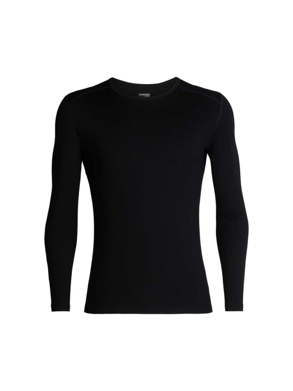Icebreaker  260 Tech Long Sleeve Crewe Black