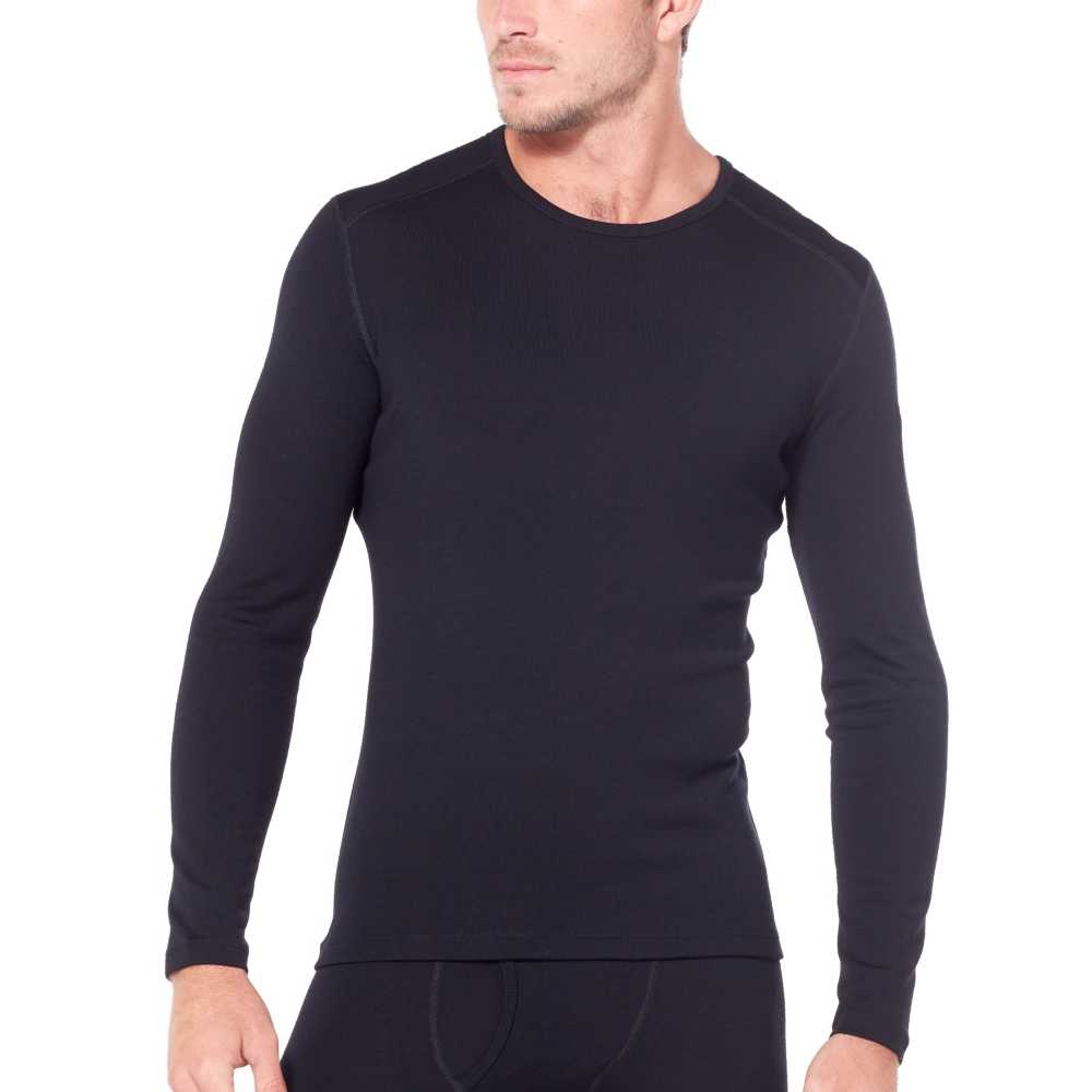 Icebreaker Icebreaker 260 Tech Long Sleeve Crewe 104371-0011 onderkleding/thermokleding Icebreaker 260 Tech Long Sleeve Crewe Black 104371-0011 onderkleding/thermokleding online bestellen bij Kathmandu Outdoor & Travel