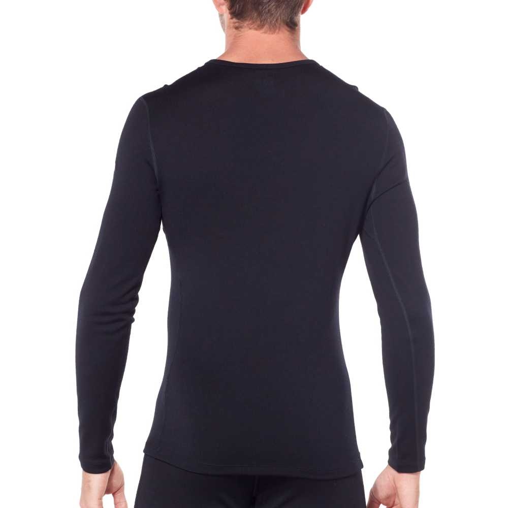 Icebreaker Icebreaker 260 Tech Long Sleeve Crewe 104371-0011 onderkleding/thermokleding Icebreaker 260 Tech Long Sleeve Crewe Black 104371-0011 onderkleding/thermokleding online bestellen bij Kathmandu Outdoor & Travel