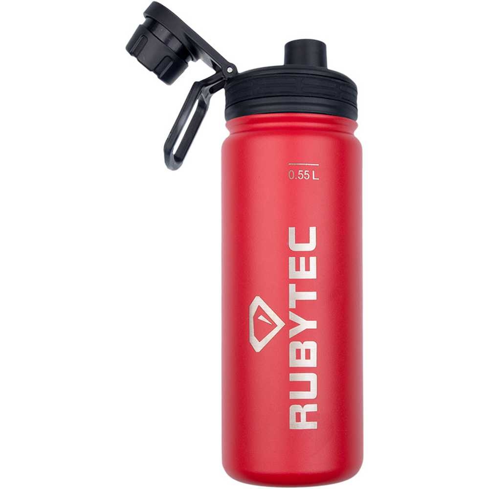 Rubytec Rubytec Cool Drink Bottle 550ml. RU513205B drinkflessen en thermosflessen Rubytec Cool Drink Bottle 550ml. Red RU513205B drinkflessen en thermosflessen online bestellen bij Kathmandu Outdoor & Travel