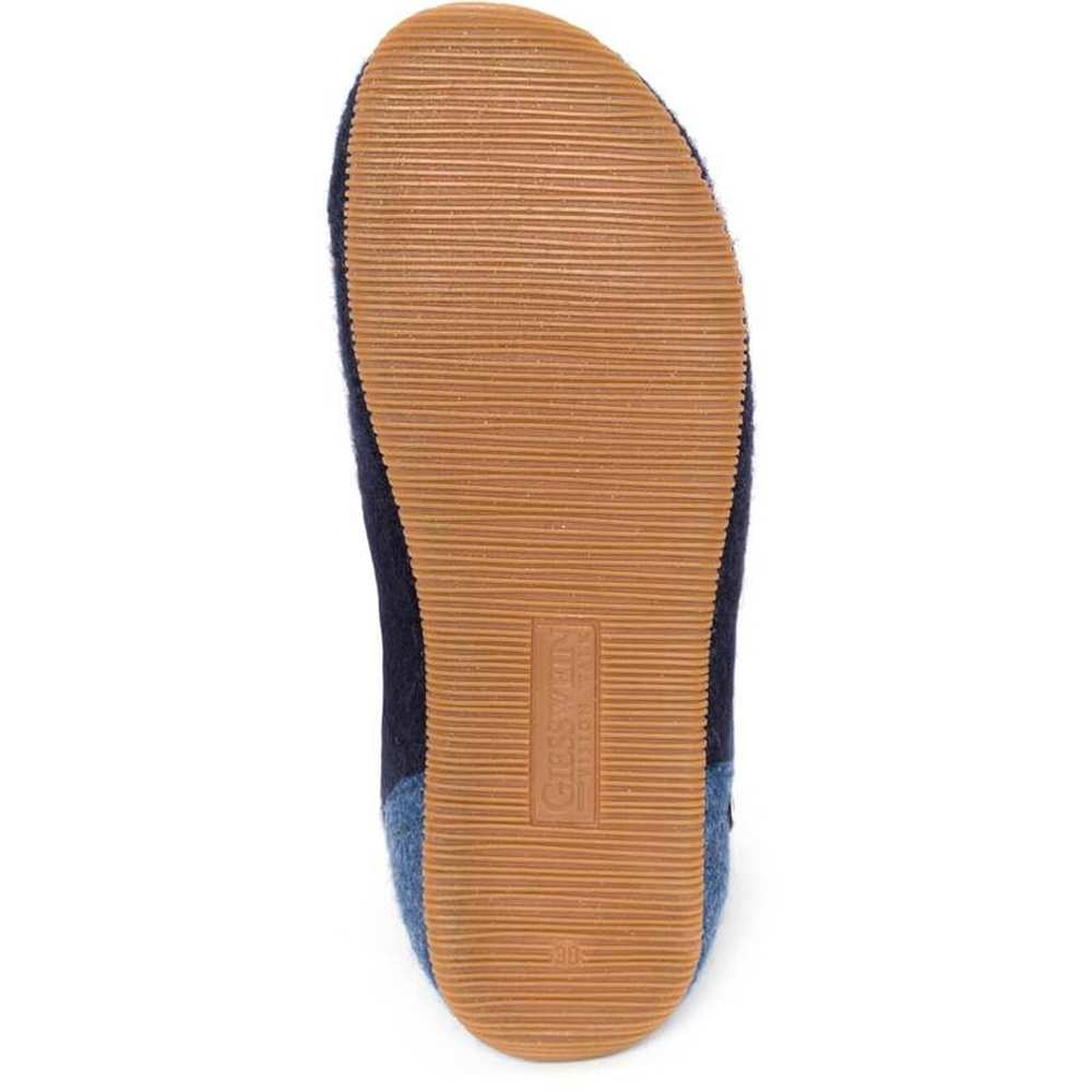 Giesswein Giesswein Wildpoldsried 68-10-49230-588 pantoffels en huissokken Giesswein Wildpoldsried Ocean 68-10-49230-588 pantoffels en huissokken online bestellen bij Kathmandu Outdoor & Travel