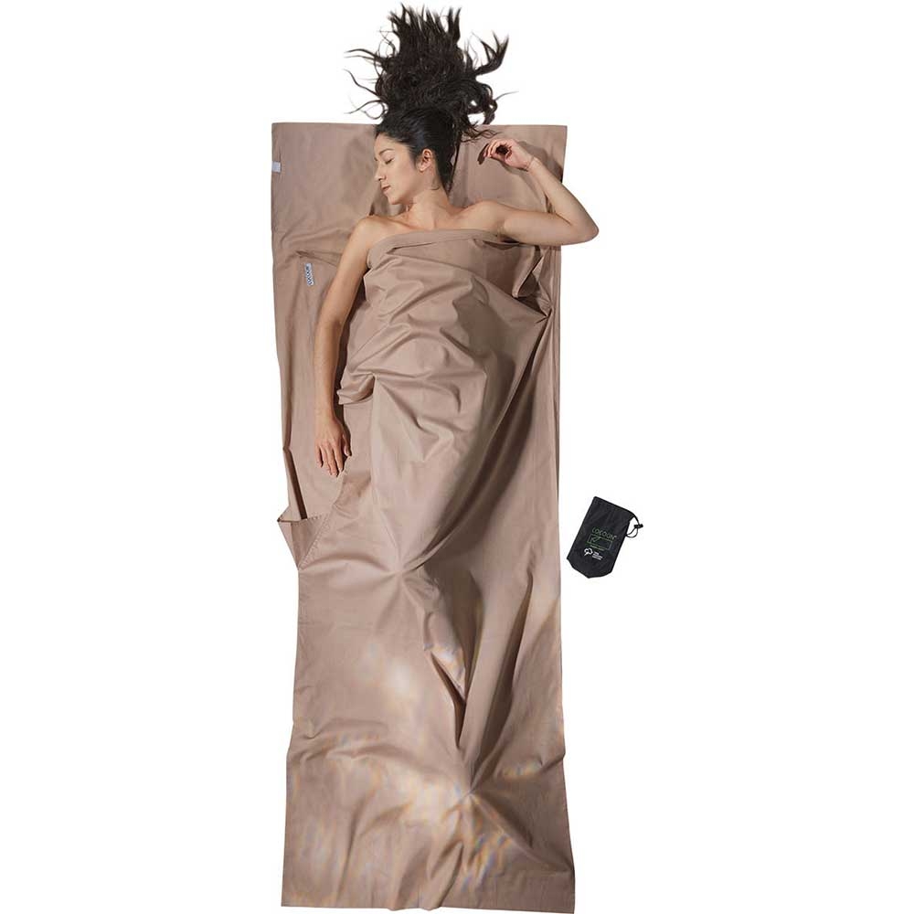 Cocoon Cocoon TravelSheet Organic Cotton CCT43-O lakenzakken en liners Cocoon TravelSheet Organic Cotton Earth CCT43-O lakenzakken en liners online bestellen bij Kathmandu Outdoor & Travel