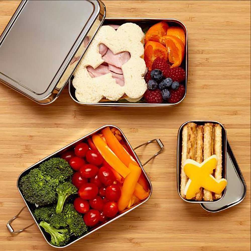Eco Lunch Box Eco Lunch Box Three-in-one Classic R548135 koken Eco Lunch Box Three-in-one Classic RVS R548135 koken online bestellen bij Kathmandu Outdoor & Travel