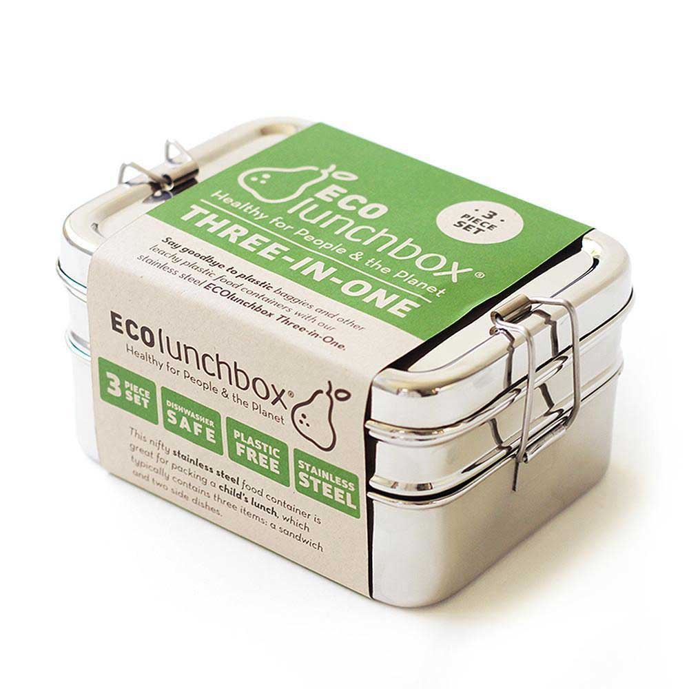 Eco Lunch Box Eco Lunch Box Three-in-one Classic R548135 koken Eco Lunch Box Three-in-one Classic RVS R548135 koken online bestellen bij Kathmandu Outdoor & Travel