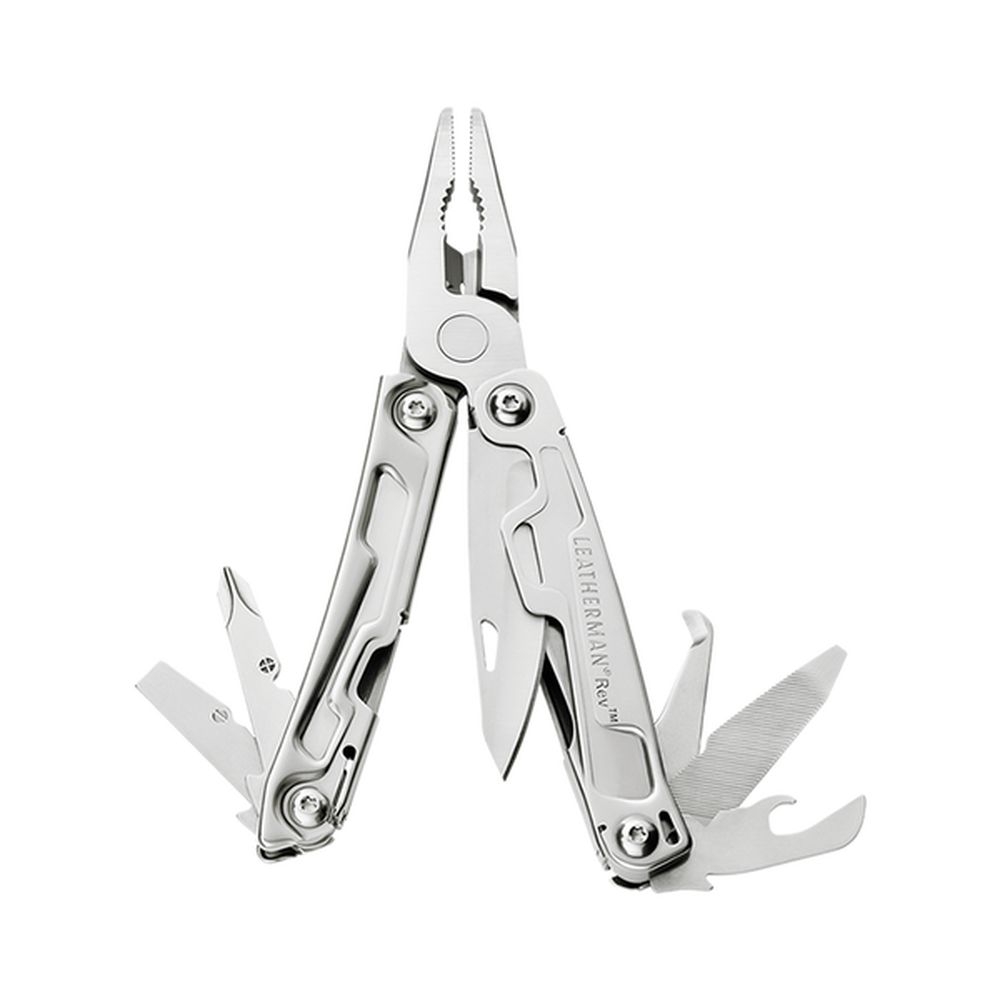 Leatherman Rev Steel LE 3990 messen & tools online bestellen bij Kathmandu Outdoor & Travel