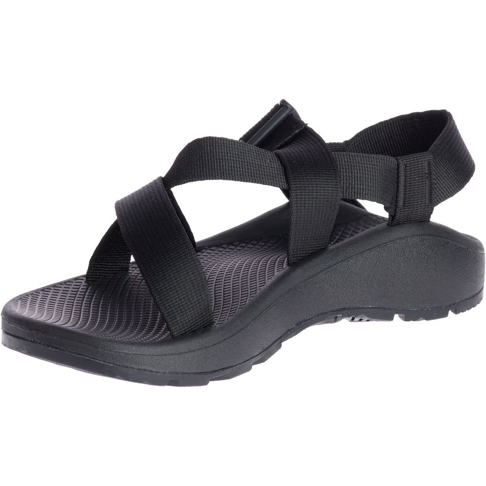 Chaco Chaco Z/Cloud J106763-SBLK sandalen Chaco Z/Cloud Solid Black J106763-SBLK sandalen online bestellen bij Kathmandu Outdoor & Travel