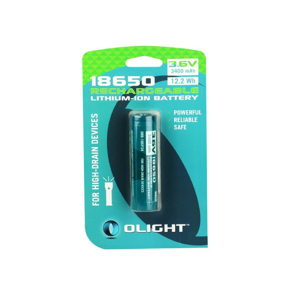 Olight Olight Rechargeable lithium-ion 18650HP 3,6V 3400mAh OL 18650HP 3400 mAh energie & electronica Olight Rechargeable lithium-ion 18650HP 3,6V 3400mAh . OL 18650HP 3400 mAh energie & electronica online bestellen bij Kathmandu Outdoor & Travel