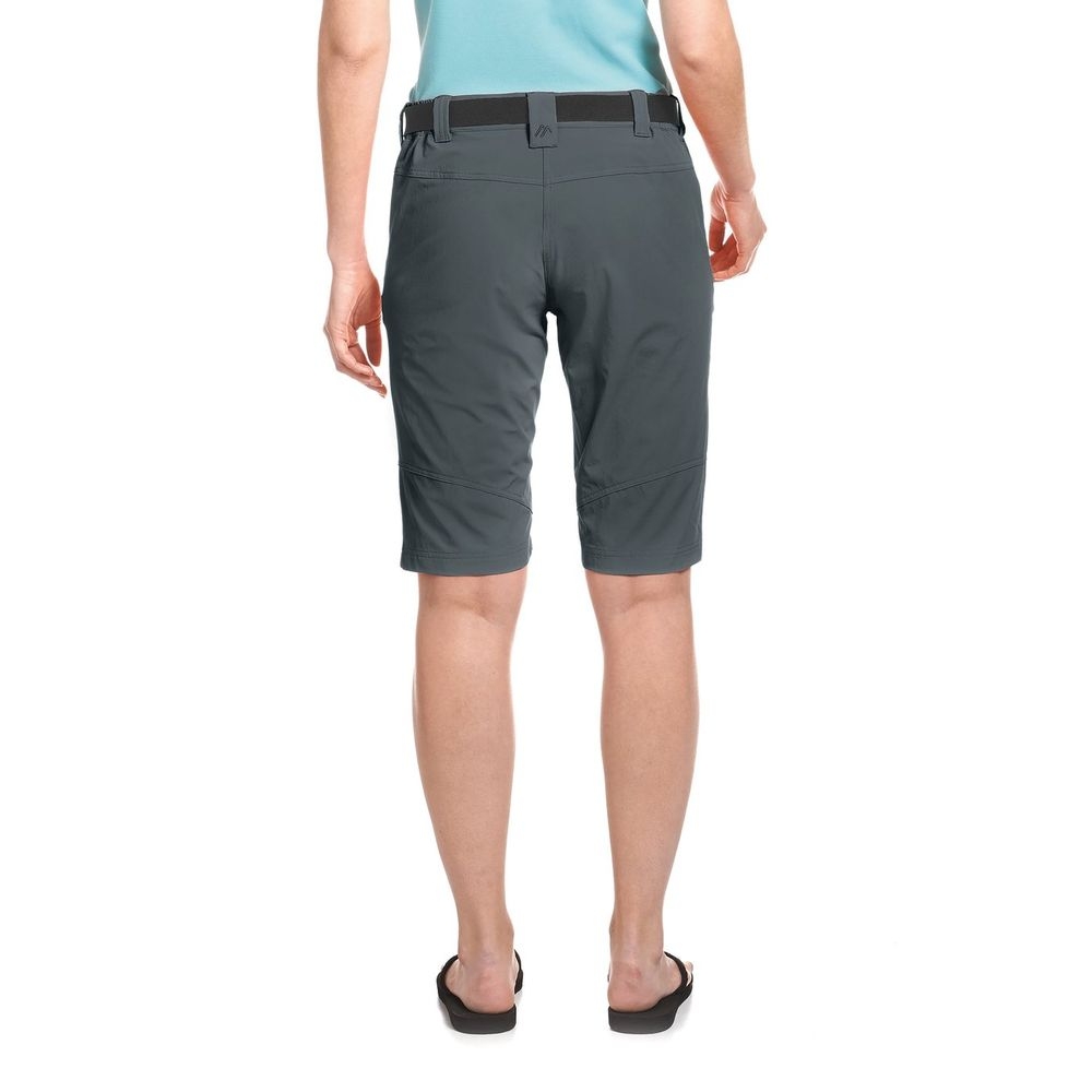 Maier Sports Lawa Bermuda Women's Graphite 230002-949 broeken online bestellen bij Kathmandu Outdoor & Travel