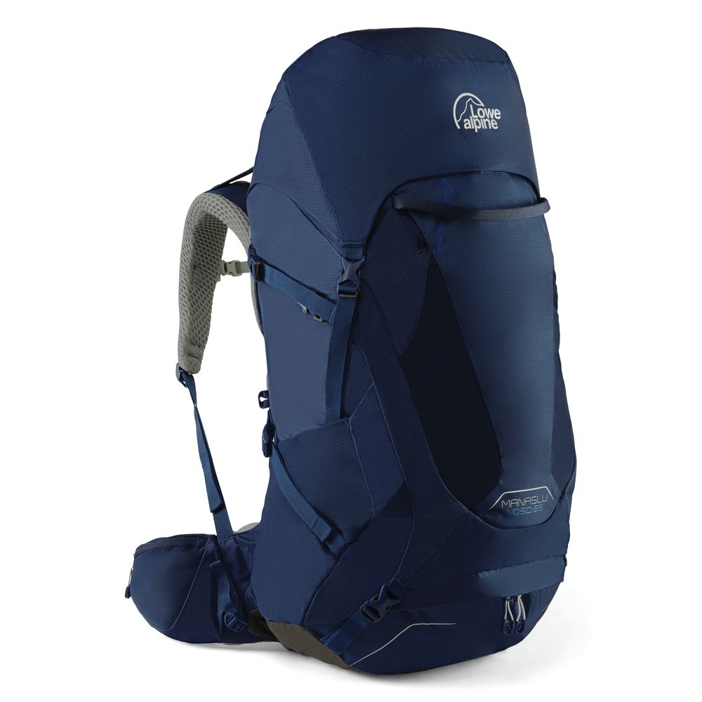Lowe Alpine Manaslu ND50:65 S-M Blueprint FBQ-06-BP-50 trekkingrugzakken online bestellen bij Kathmandu Outdoor & Travel