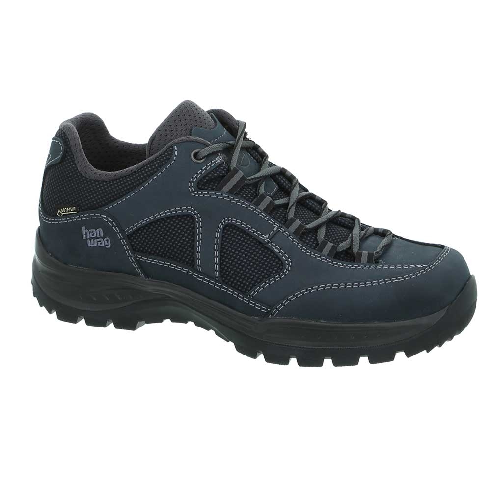 Hanwag Hanwag Gritstone II Wide Lady GTX 201601-007064 wandelschoenen dames Hanwag Gritstone II Wide Lady GTX Navy Asphalt 201601-007064 wandelschoenen dames online bestellen bij Kathmandu Outdoor & Travel