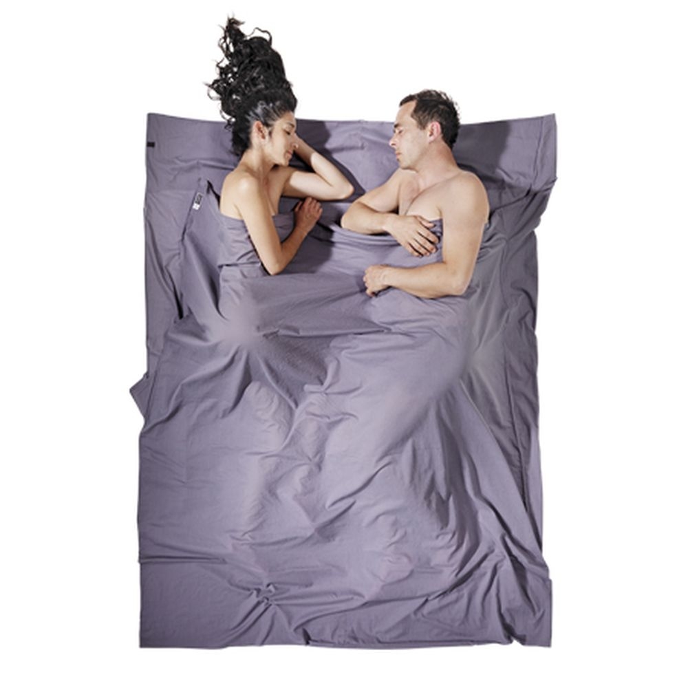 Cocoon Cocoon TravelSheet Double Egyptian Cotton Insect Shield CIECD44 lakenzakken en liners Cocoon TravelSheet Double Egyptian Cotton Insect Shield Elephant Grey CIECD44 lakenzakken en liners online bestellen bij Kathmandu Outdoor & Travel