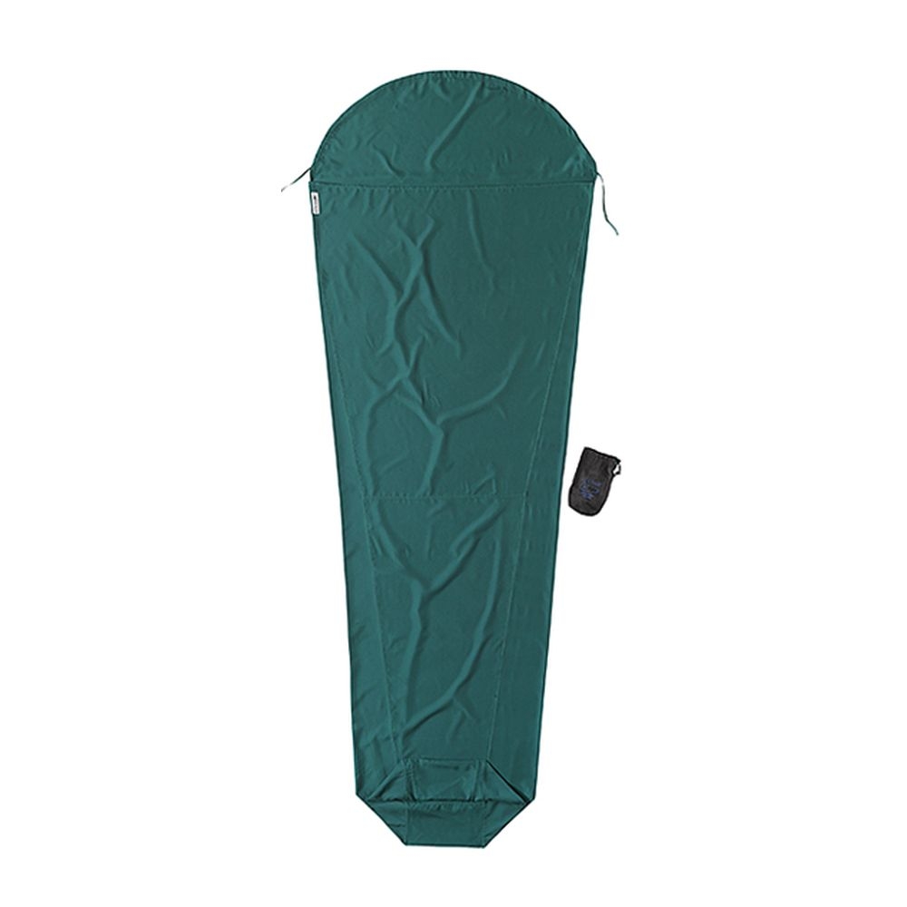Cocoon Cocoon MummyLiner Microfiber CMFM47 lakenzakken en liners Cocoon MummyLiner Microfiber Moss Green CMFM47 lakenzakken en liners online bestellen bij Kathmandu Outdoor & Travel