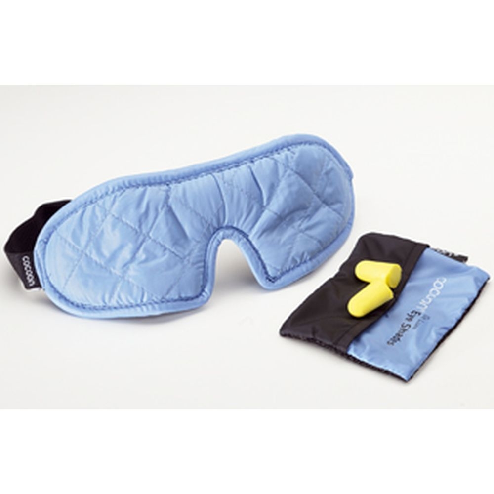Cocoon Cocoon Eye Shade Deluxe CESL01 reisaccessoires Cocoon Eye Shade Deluxe Lt.Blue/Grey CESL01 reisaccessoires online bestellen bij Kathmandu Outdoor & Travel