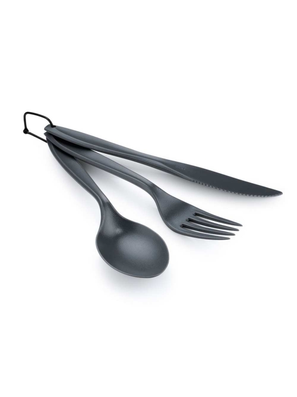 Gsi 3 Piece Ring Cutlery Set Grey Gsi 3 Piece Ring Cutlery Set Grey