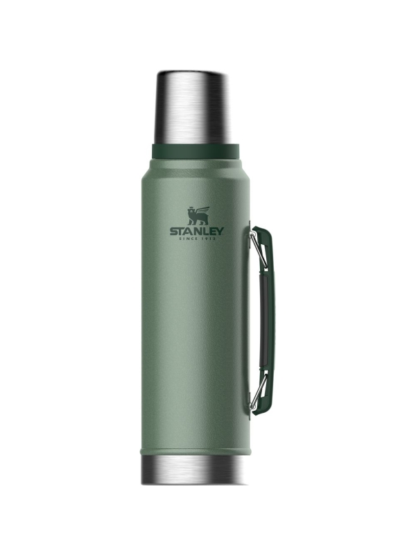 Stanley The Legendary Classic Bottle 1,0L Hammertone Green Stanley The Legendary Classic Bottle 1,0L Hammertone Green
