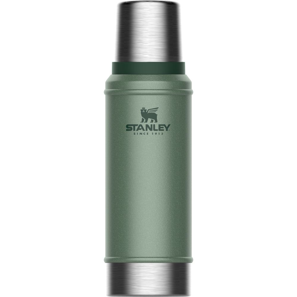 Stanley Stanley The Legendary Classic Bottle 0,75L 10-01612-027 drinkflessen en thermosflessen Stanley The Legendary Classic Bottle 0,75L Hammertone Green 10-01612-027 drinkflessen en thermosflessen online bestellen bij Kathmandu Outdoor & Travel