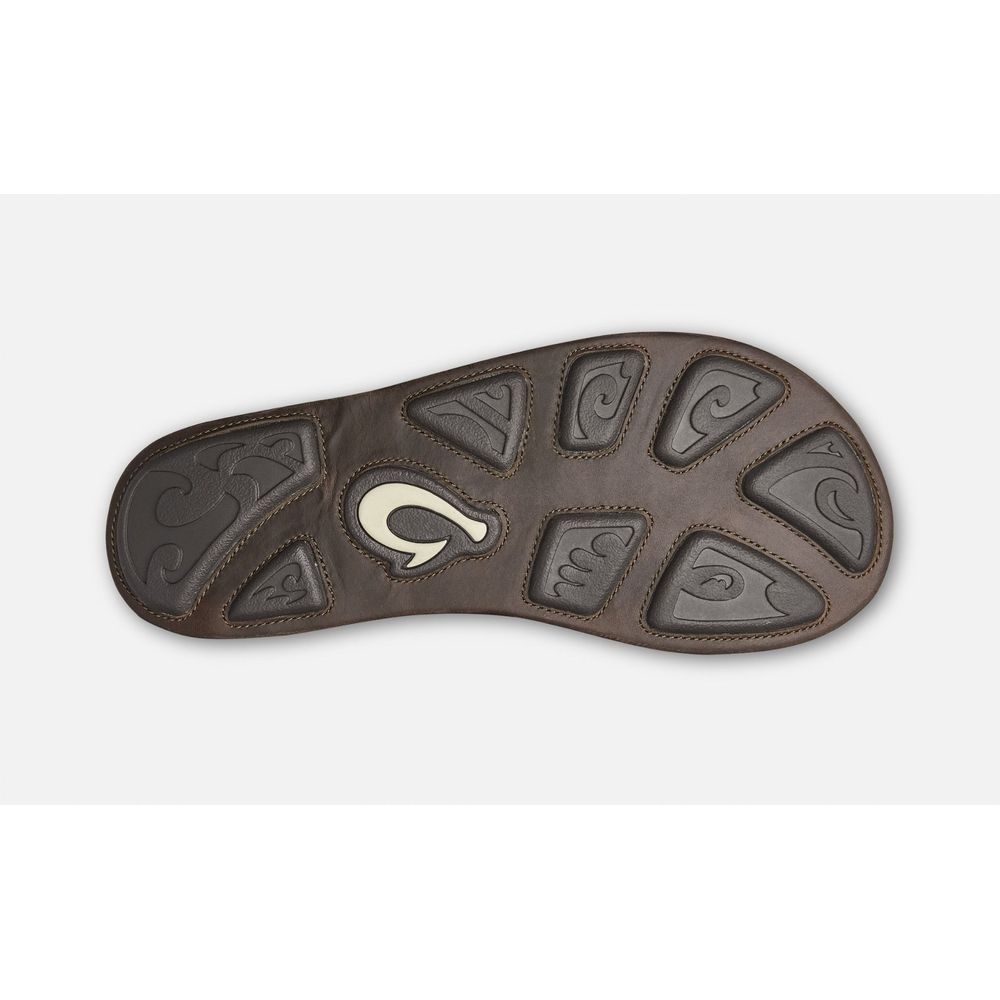 Olukai Olukai Mea Ola 10138-6C13 slippers Olukai Mea Ola Dark Shadow Mustang 10138-6C13 slippers online bestellen bij Kathmandu Outdoor & Travel