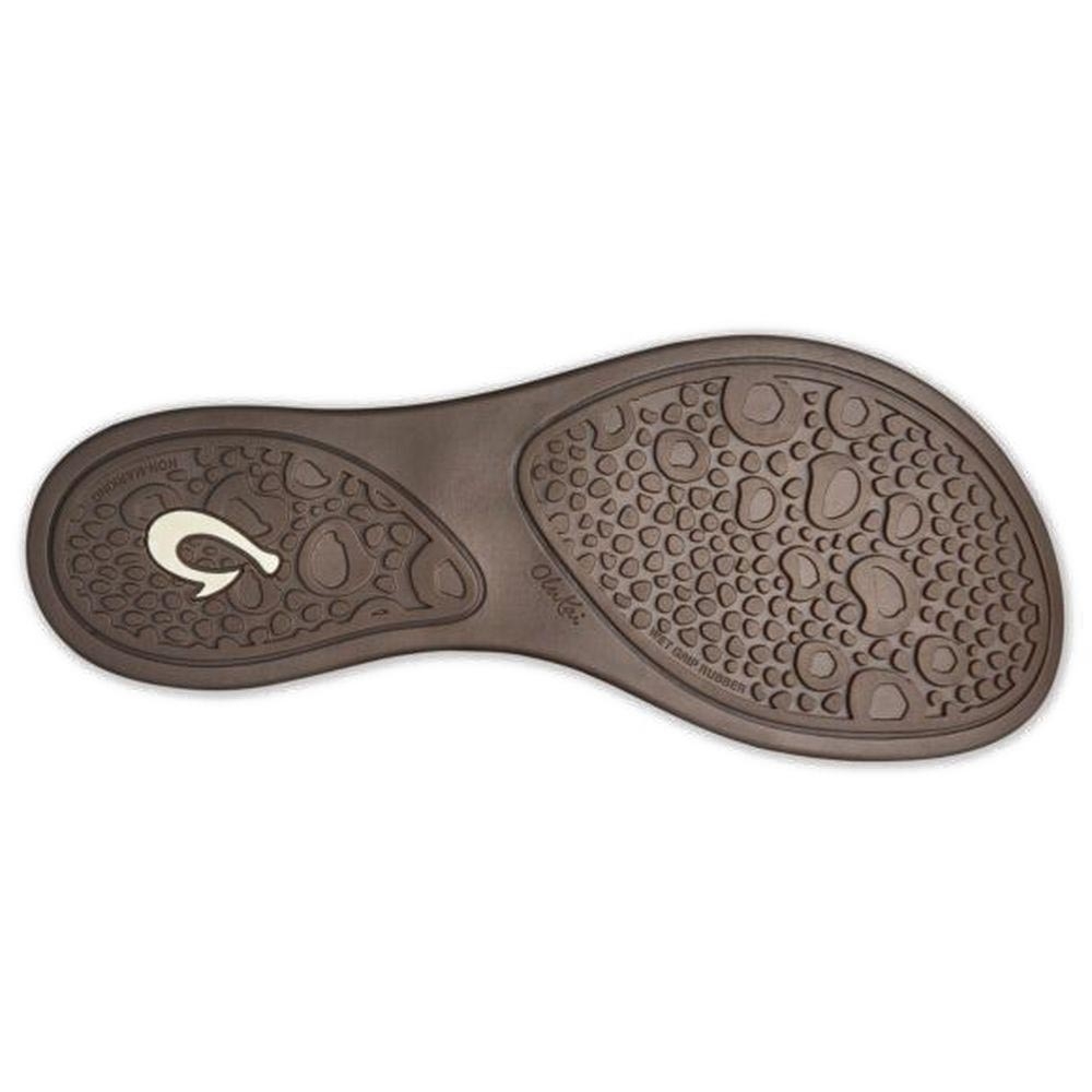 Olukai KaeKae Woman's Black Silver 20374-402K slippers online bestellen bij Kathmandu Outdoor & Travel