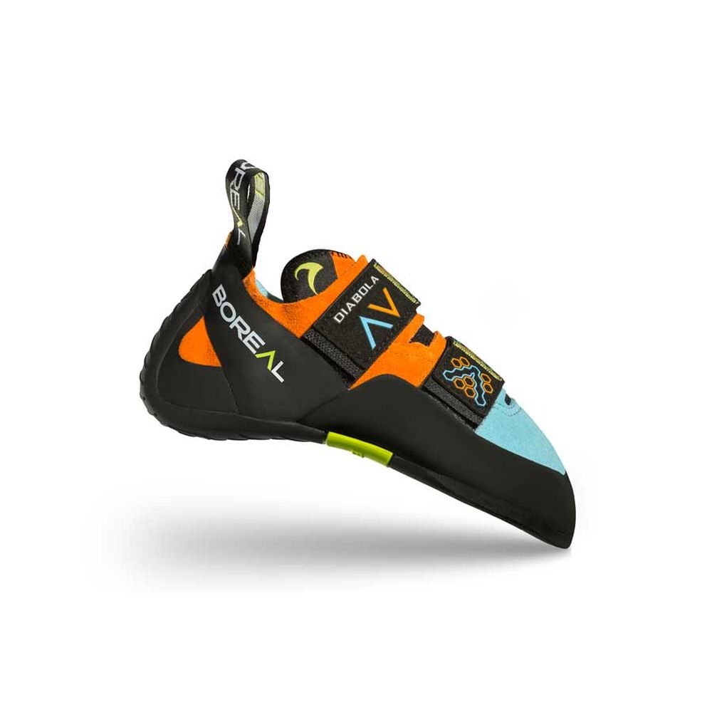Boreal Diabola Orange/Blue 11261 klimschoenen online bestellen bij Kathmandu Outdoor & Travel