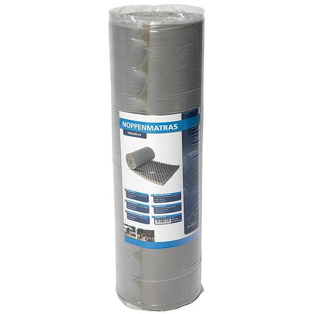 Bo-Camp Bo-Camp Noppenmatras 190x60cm 3506225 slaapmatjes Bo-Camp Noppenmatras 190x60cm Grijs 3506225 slaapmatjes online bestellen bij Kathmandu Outdoor & Travel