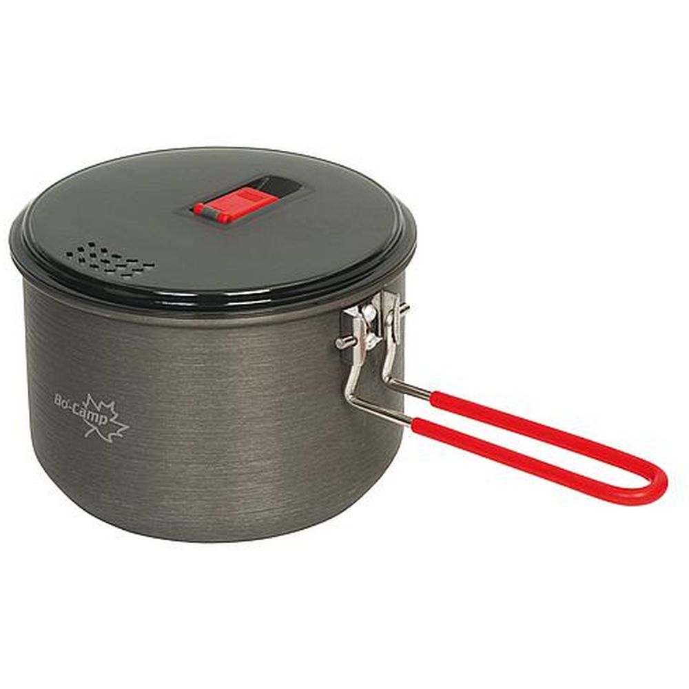 Bo-Camp Bo-Camp Pan Hard Anodised 1L 2200236 koken Bo-Camp Pan Hard Anodised 1L Grijs 2200236 koken online bestellen bij Kathmandu Outdoor & Travel